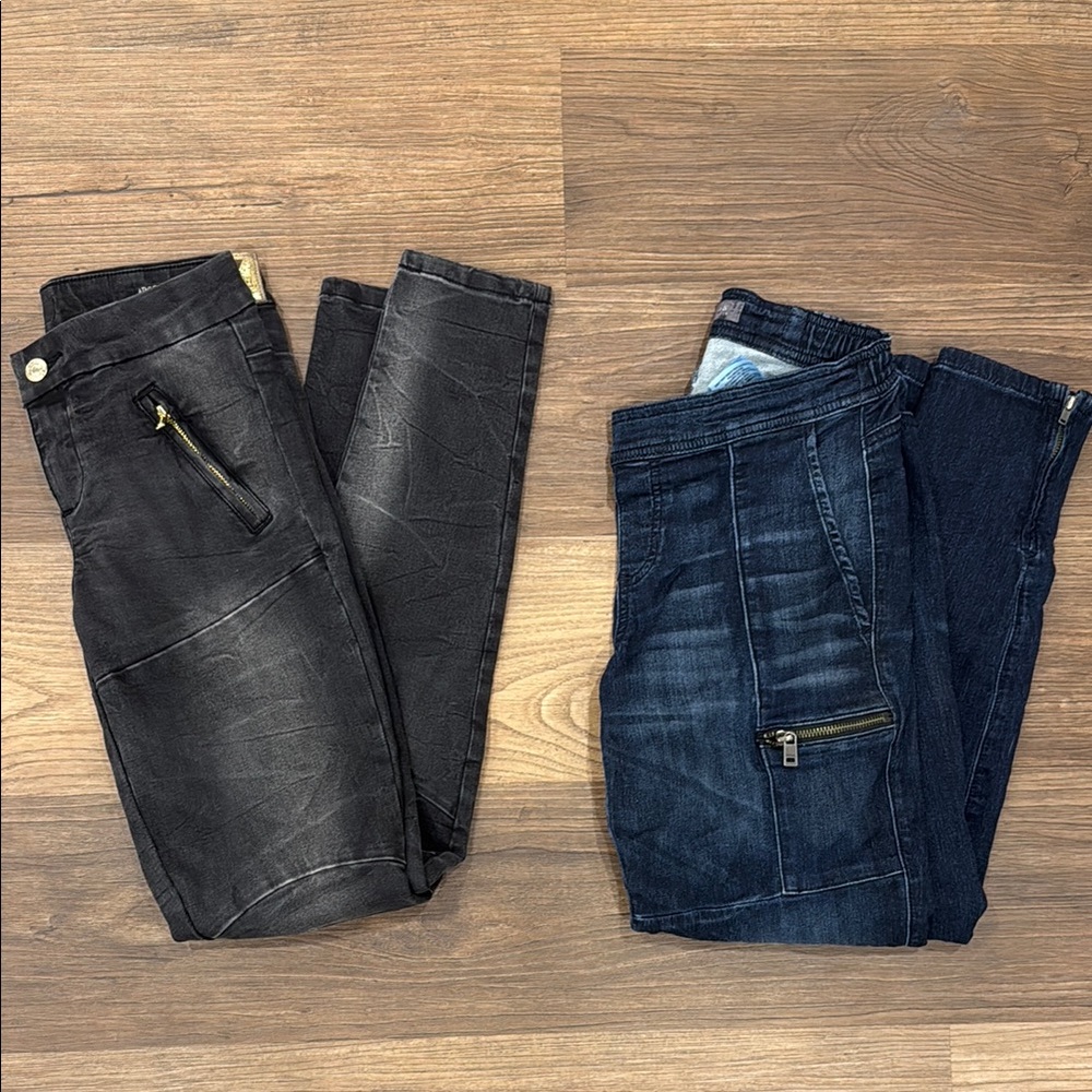 Guess Black and Blue Women's Skinny jeggings